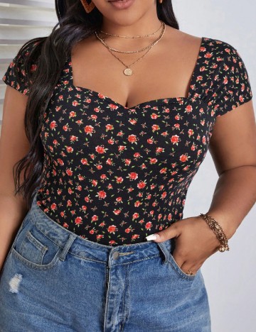 
						Bluza SHEIN CURVE, floral