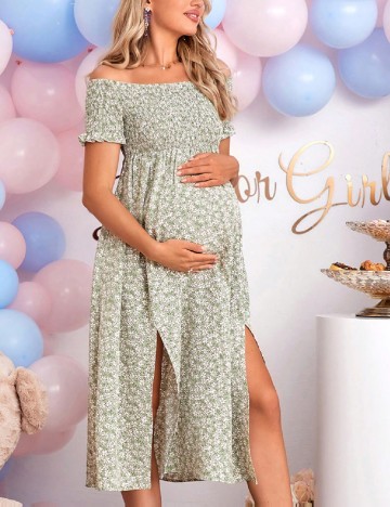 
						Rochie medie SHEIN Maternity, floral print