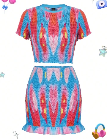 Compleu SHEIN, mix culori