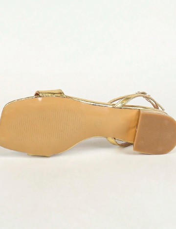 Sandale SHEIN, auriu