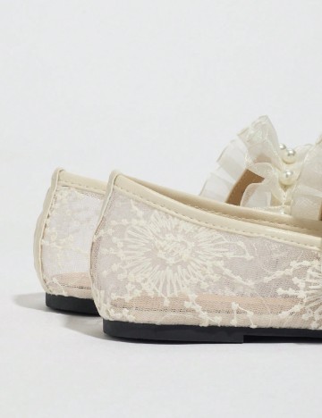 Balerini SHEIN, crem