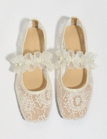 Balerini SHEIN, crem