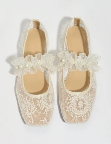 Balerini SHEIN, crem