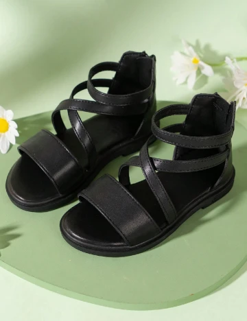 Sandale Shein Kids, negru