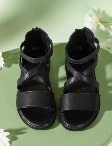 Sandale Shein Kids, negru