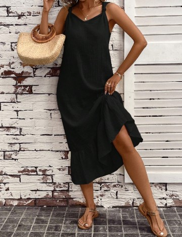 
						Rochie medie SHEIN, negru