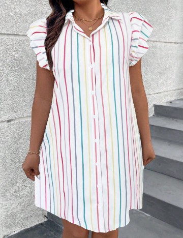 
						Rochie scurta SHEIN CURVE, mix culori