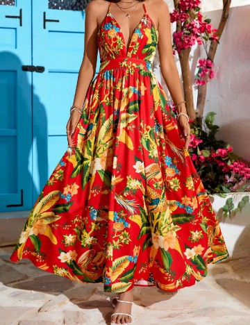 
						Rochie lunga SHEIN, mix culori