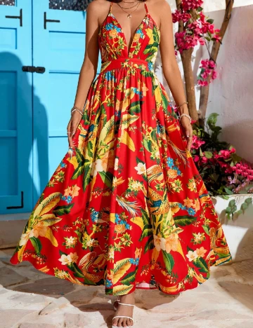 Rochie lunga SHEIN, mix culori