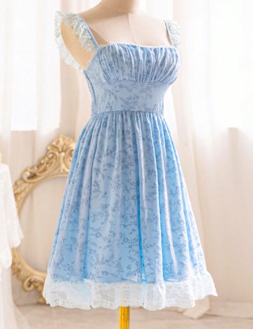 
						Rochie scurta SHEIN, albastru