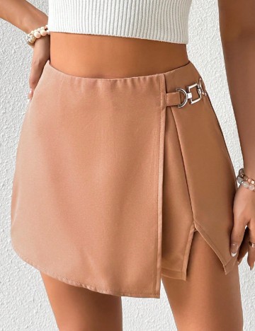 
						Fusta pantalon SHEIN, maro