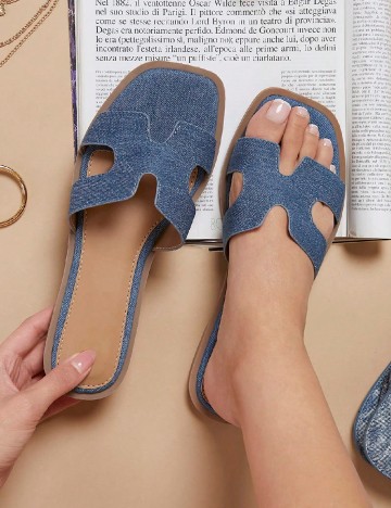 Slapi SHEIN, albastru