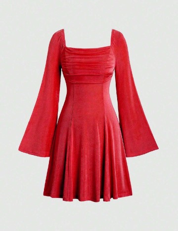 
						Rochie scurta SHEIN, rosu