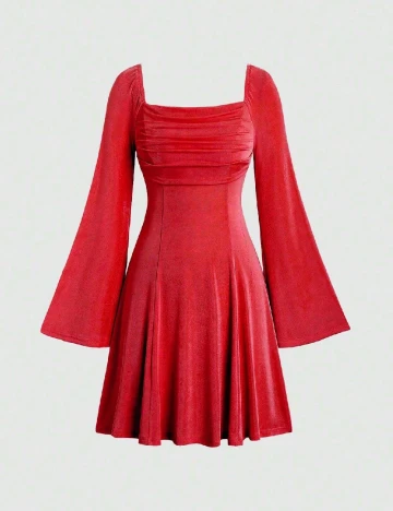 Rochie scurta SHEIN, rosu