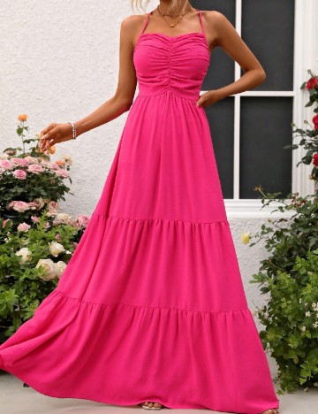 
						Rochie lunga SHEIN, roz