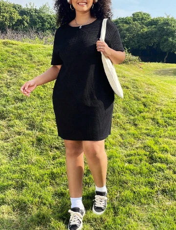 Rochie scurta SHEIN CURVE, negru