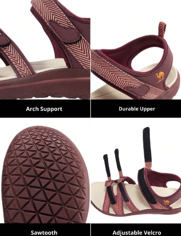 Sandale Camel Crown, pruna