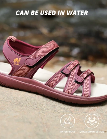 Sandale Camel Crown, pruna