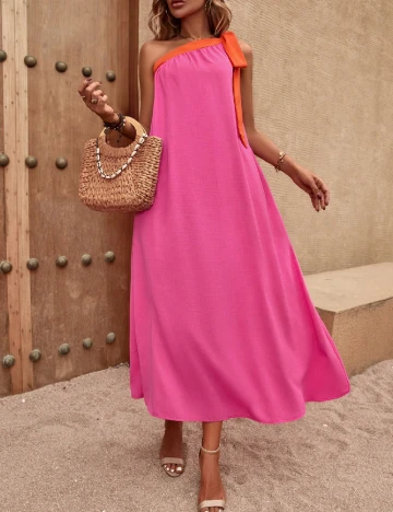 Rochie lunga SHEIN, roz