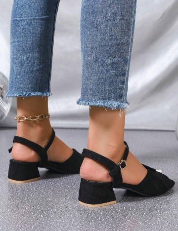 Sandale SHEIN, negru