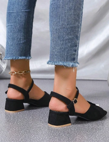 Sandale SHEIN, negru