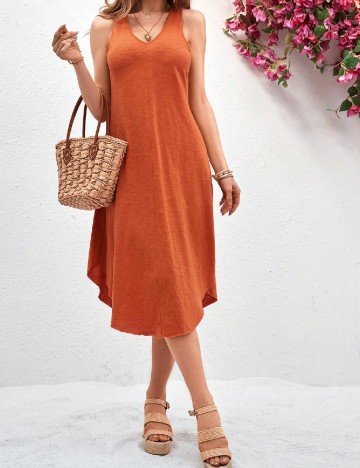 
						Rochie medie SHEIN, portocaliu