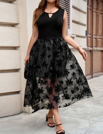 
						Compleu SHEIN CURVE, negru