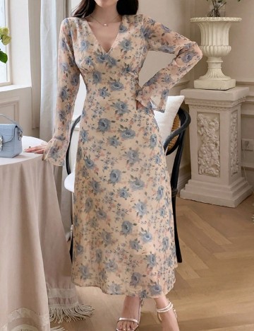 
						Rochie lunga Dazy, floral