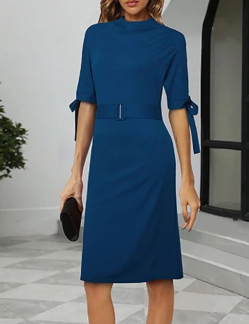 Rochie scurta Homeyee, albastru