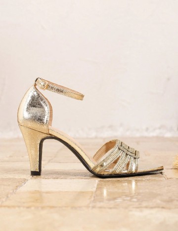 Sandale SHEIN, auriu