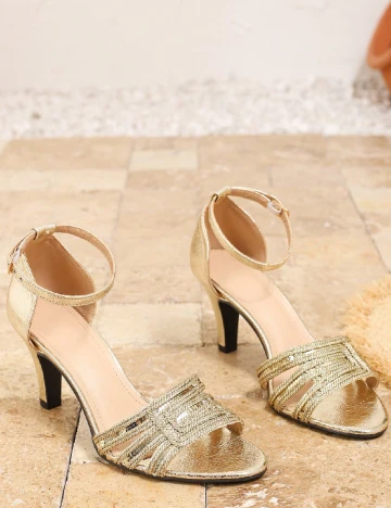 Sandale SHEIN, auriu