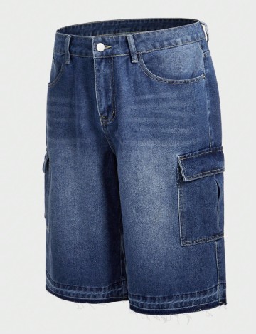 
						Pantaloni scurti SHEIN, albastru