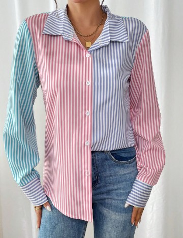 
						Camasa SHEIN, mix culori