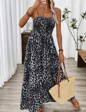 Rochie lunga SHEIN, gri