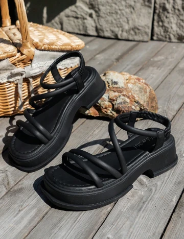 Sandale SHEIN, negru