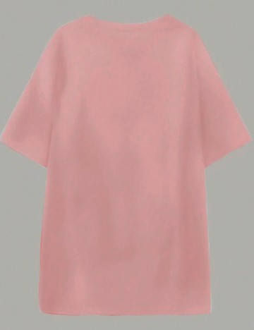 
						Tricou SHEIN CURVE, roz