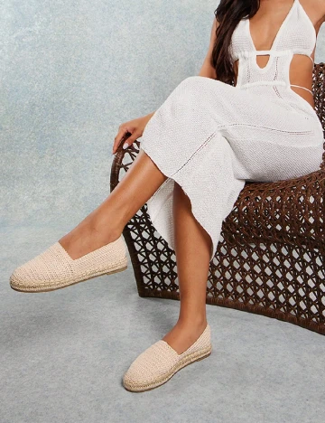 Espadrile SHEIN, bej