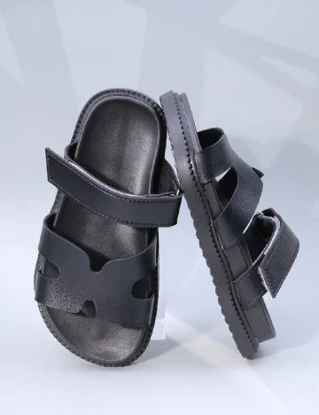 Slapi Shein Kids, negru