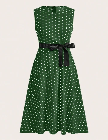 Rochie medie SHEIN, verde