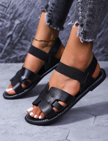 
						Sandale SHEIN, negru