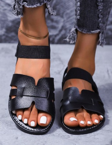 Sandale SHEIN, negru