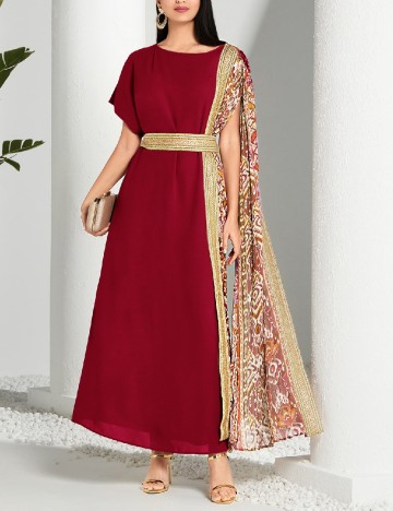 
						Rochie lunga SHEIN, rosu