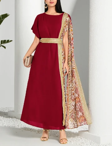 Rochie lunga SHEIN, rosu