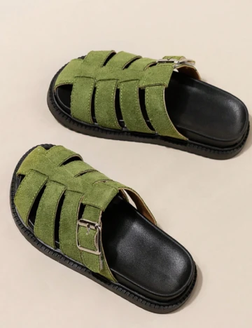 Slapi Shein Kids, verde