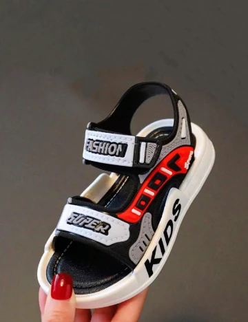 Sandale Shein Kids, negru