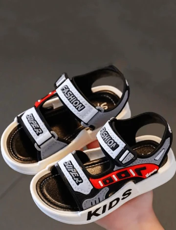 Sandale Shein Kids, negru