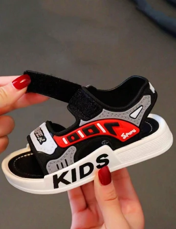 Sandale Shein Kids, negru