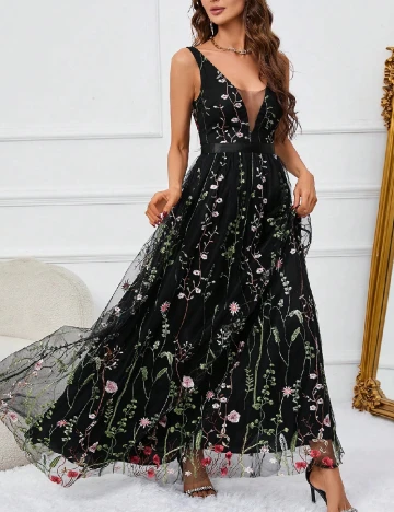 Rochie lunga SHEIN, negru