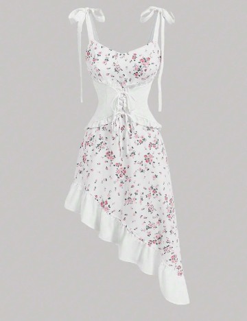 
						Rochie medie SHEIN, floral print