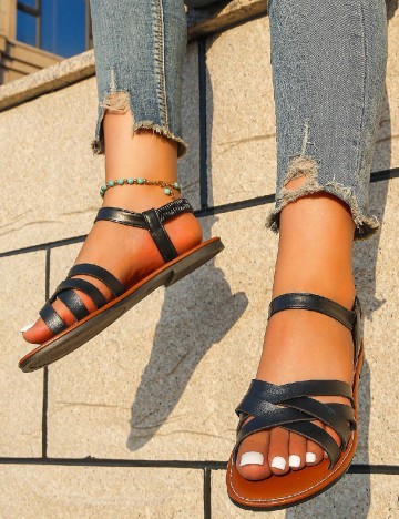 Sandale SHEIN, negru